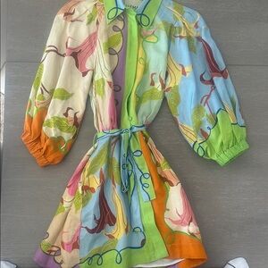 Alemais Multicolor Mini Dress